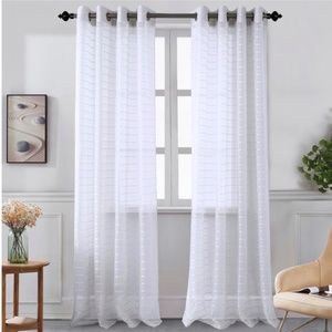 Karen Sheer Grommet-Top Single Curtain Panel_WHSHR